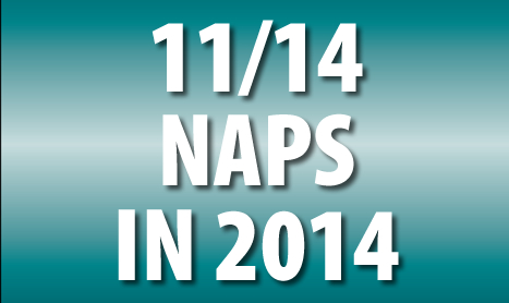 SHAMROCK Fri: Now 11/14 NAPS in 2014