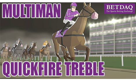 MULTIMAN Tues: Horse Racing Treble