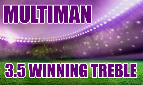 MULTIMAN Mon: 15.39 Football Treble