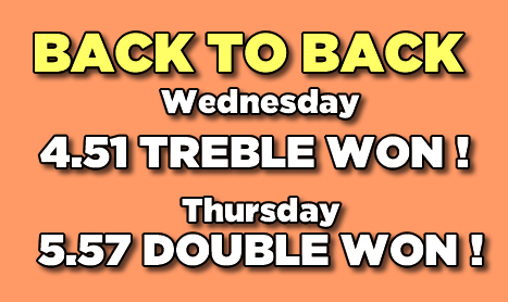 MULTIMAN Fri: Treble of multiples is on!