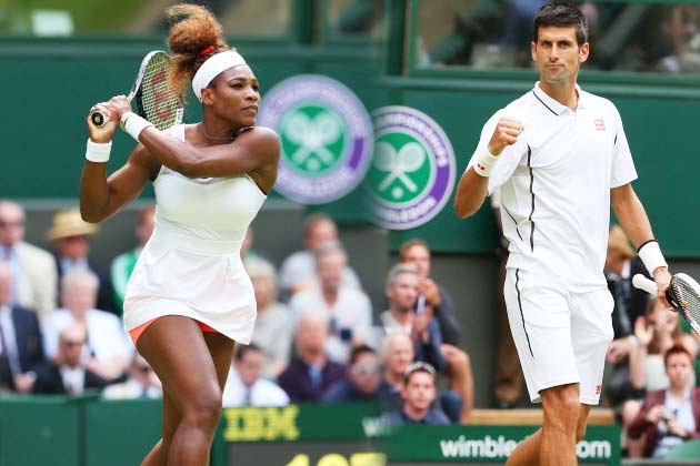 Wimbledon: Serena/Muguruza, Djokovic/Federer