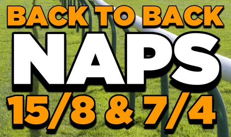 SHAMROCK Mon: NAPS HAT-TRICK?