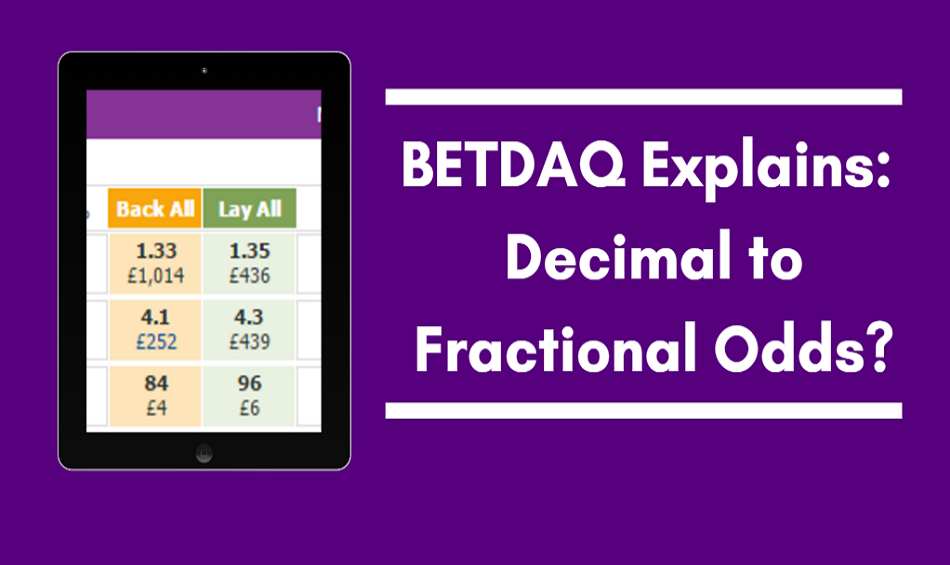 Decimal Betting Odds Conversion Explained