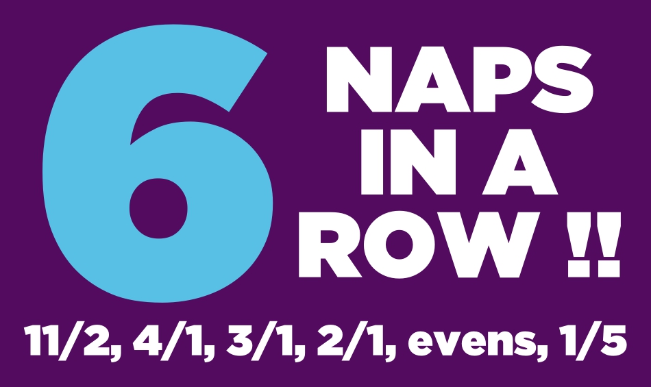 PROFORM Tues: 6 NAPS IN A ROW !!!!