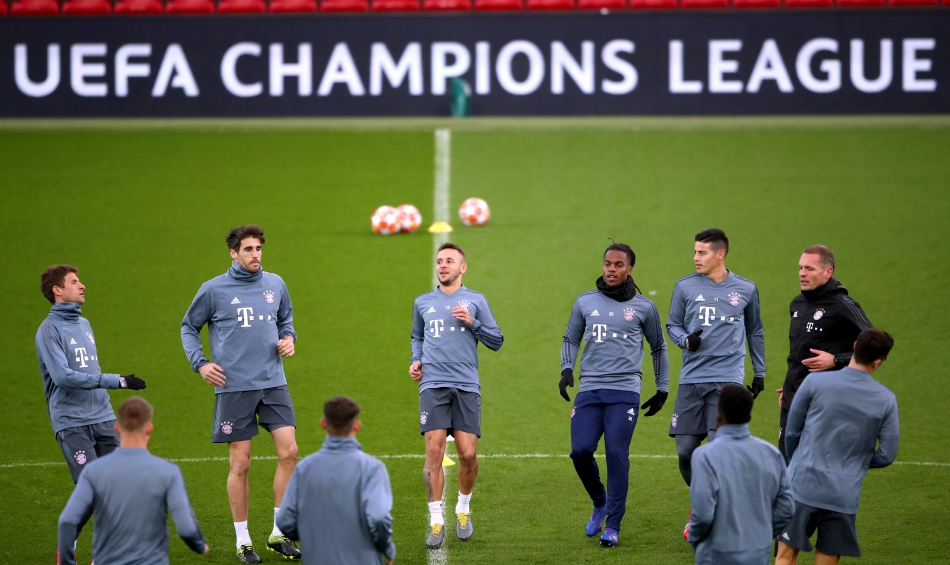 CHAMPIONS LEAGUE: Tuesday