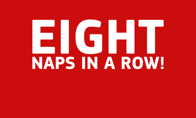 SHAMROCK Fri: It’s 8 NAPS IN A ROW !!!!