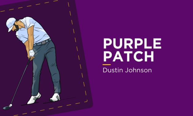 PURPLE PATCH: Dustin Johnson