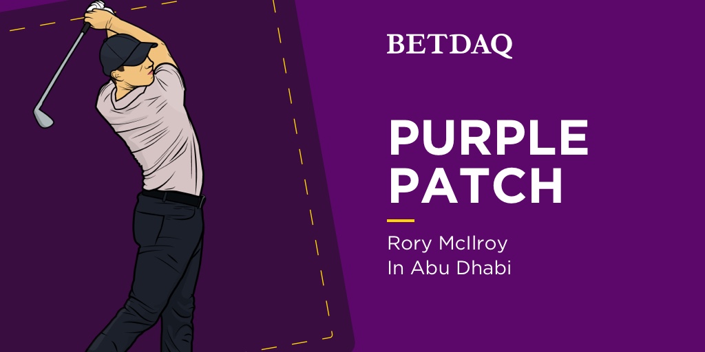 PURPLE PATCH: Rory McIlroy In Abu Dhabi