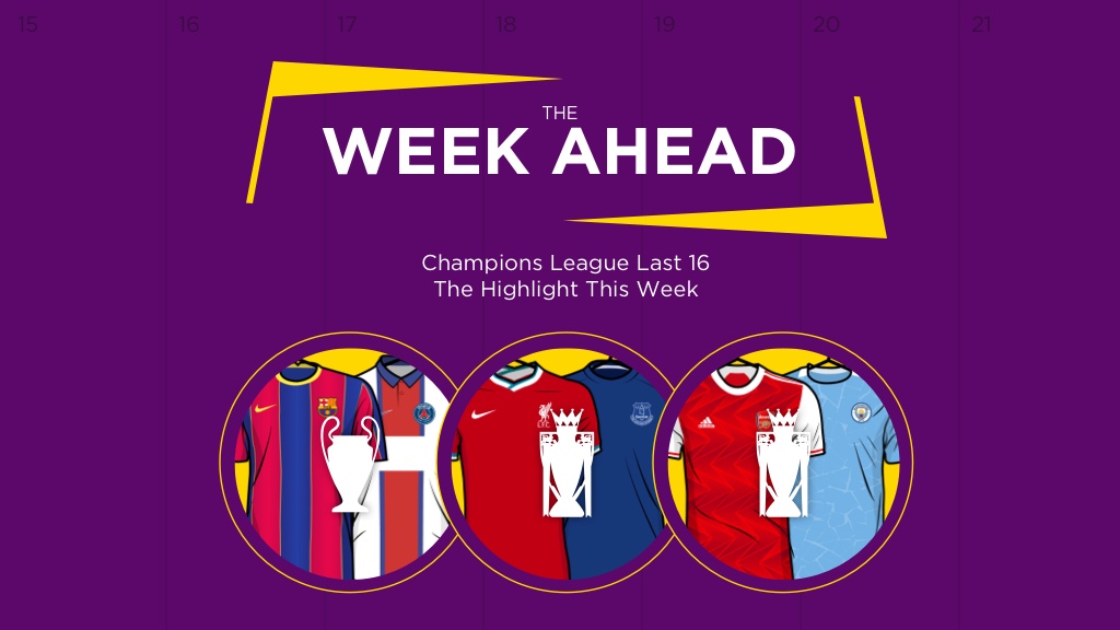 WEEK AHEAD: Champions League Quarter-Finals The Highlight This Week