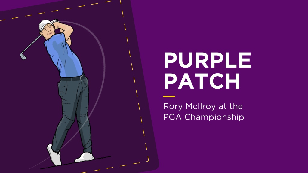 PURPLE PATCH: Rory McIlroy At The PGA Championship