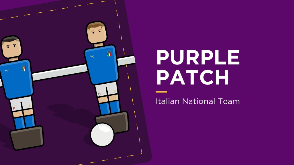 PURPLE PATCH: Italy