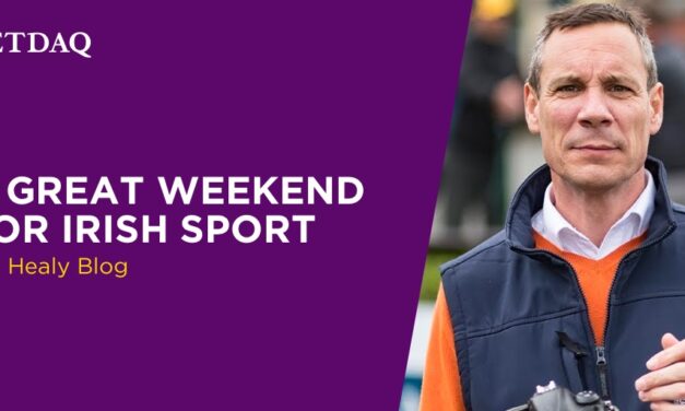 PAT HEALY: A Great Weekend For Irish sport