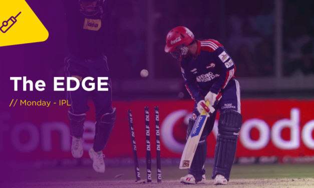 THE EDGE IPL Mon: Royal Challengers Bengaluru v Punjab Kings