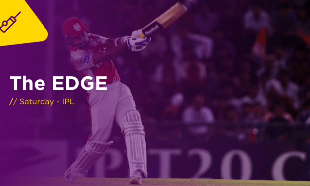 THE EDGE IPL Sat: Kolkata Knight Riders v Sunrisers Hyderabad