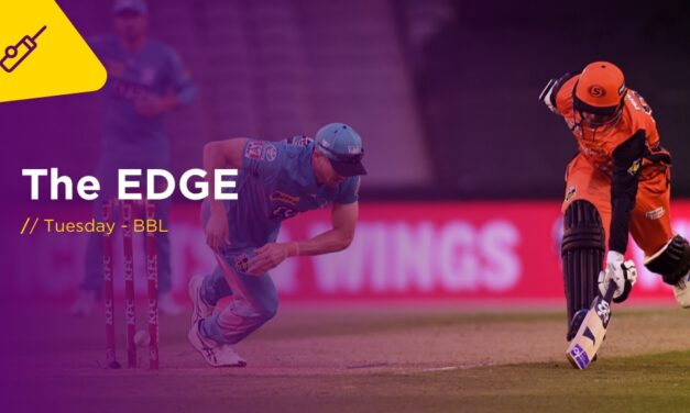 THE EDGE Tues: BBL Sydney Thunder v Adelaide Strikers