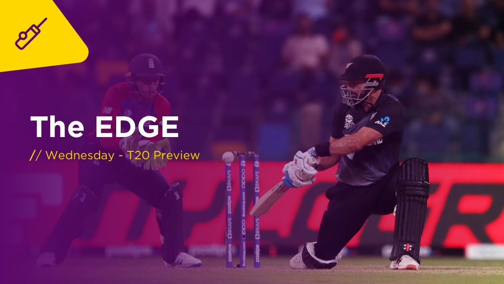 THE EDGE Weds: England v New Zealand 1st T20