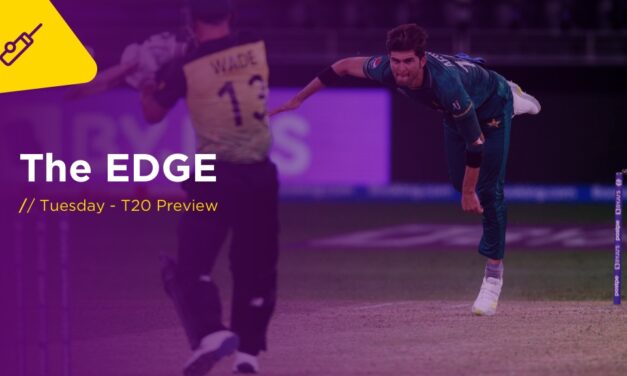 THE EDGE Tues: India v Australia 3rd T20