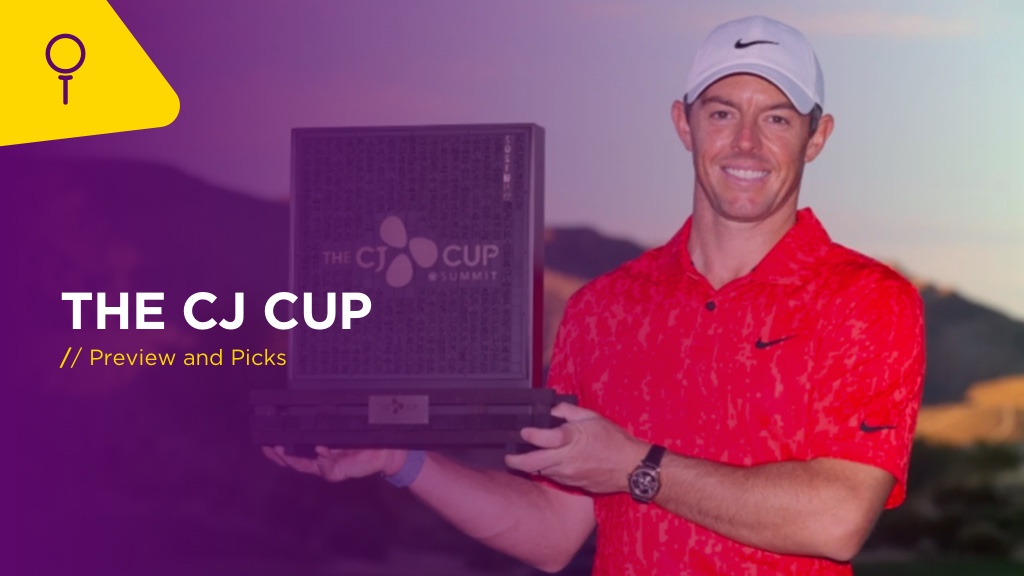 PGA Tour: CJ Cup preview/picks