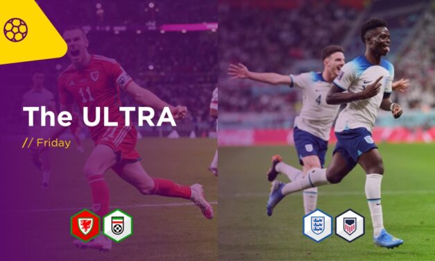 WORLD CUP ULTRA Fri: WALES v IRAN, QATAR v SENEGAL, NETHERLANDS v ECUADOR, ENGLAND v USA