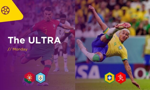 WORLD CUP ULTRA Mon: CAMEROON v SERBIA, SOUTH KOREA v GHANA, BRAZIL v SWITZERLAND, PORTUGAL v URUGUAY