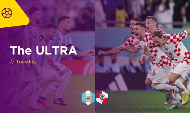 WORLD CUP ULTRA Tues: ARGENTINA v CROATIA