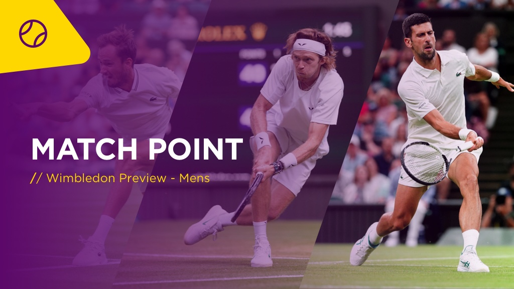 MATCH POINT Wimbledon: Alcaraz v Medvedev