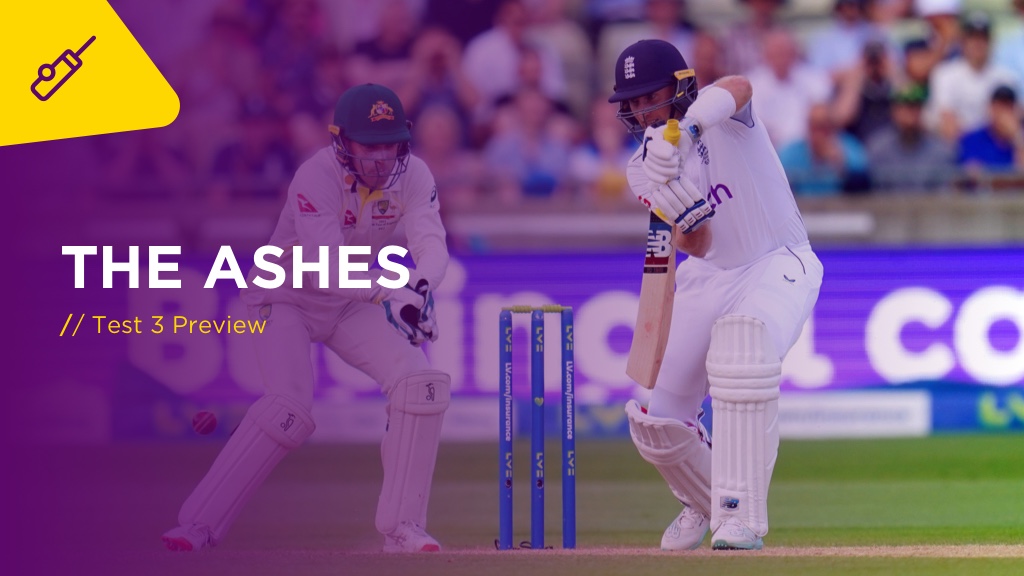 THE EDGE Thurs: England v Australia 3rd Ashes Test