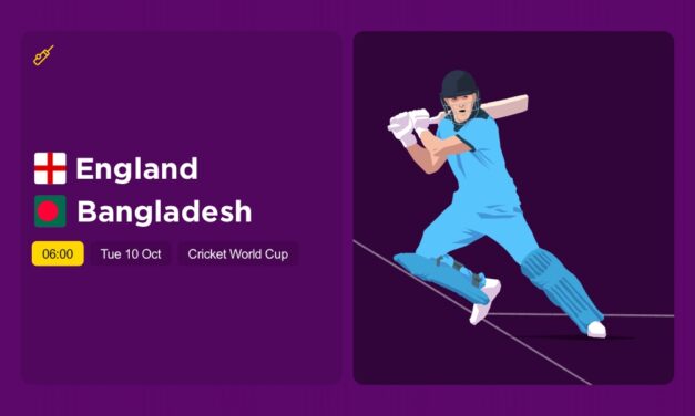 THE EDGE Tues: Cricket World Cup: ENGLAND v BANGLADESH