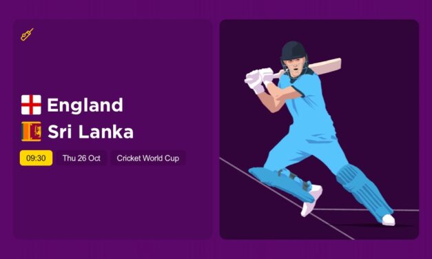 THE EDGE Thurs: Cricket World Cup: ENGLAND v SRI LANKA