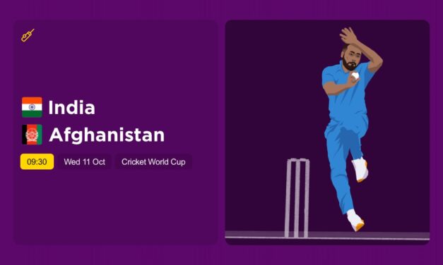 THE EDGE Weds: Cricket World Cup: INDIA v AFGHANISTAN