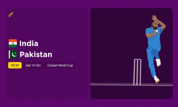 THE EDGE Sat: Cricket World Cup: INDIA v PAKISTAN