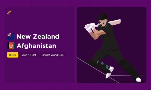 THE EDGE Weds: Cricket World Cup: NEW ZEALAND v AFGHANISTAN