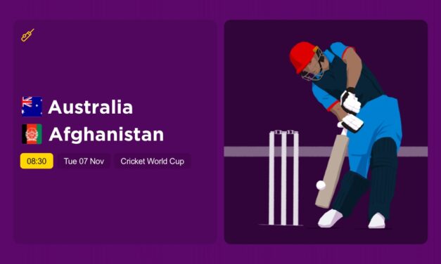 THE EDGE Tues: Cricket World Cup: AFGHANISTAN v AUSTRALIA