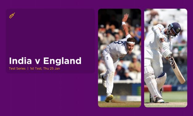 THE EDGE Thurs: India v England 1st Test