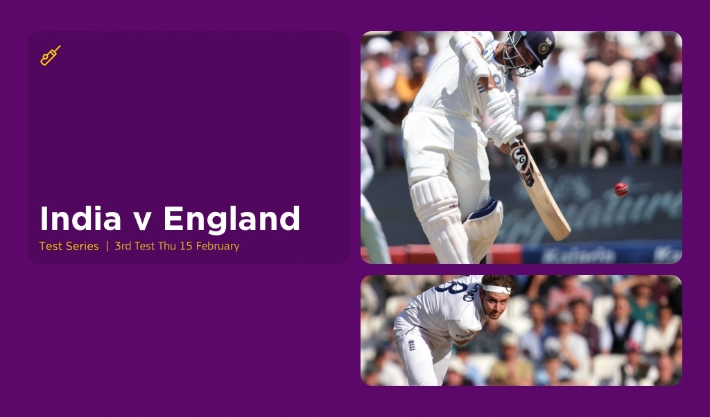 THE EDGE Thurs: India v England 3rd Test