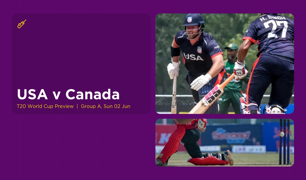 THE EDGE Sun: USA V Canada (T20 World Cup)