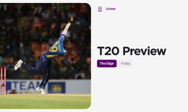 THE EDGE Fri: England v South Africa 2nd T20