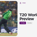 THE EDGE Sat: T20 WORLD CUP New Zealand v South Africa
