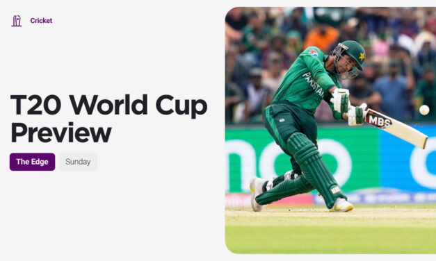 THE EDGE Sun: World Cup Preview PAKISTAN V INDIA