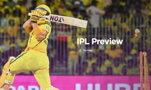 THE EDGE Mon: Chennai Super Kings v Sunrisers Hyderabad