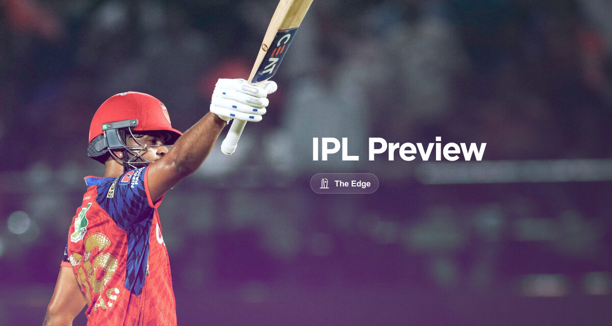 THE EDGE Thurs: Punjab Kings v Mumbai Indians