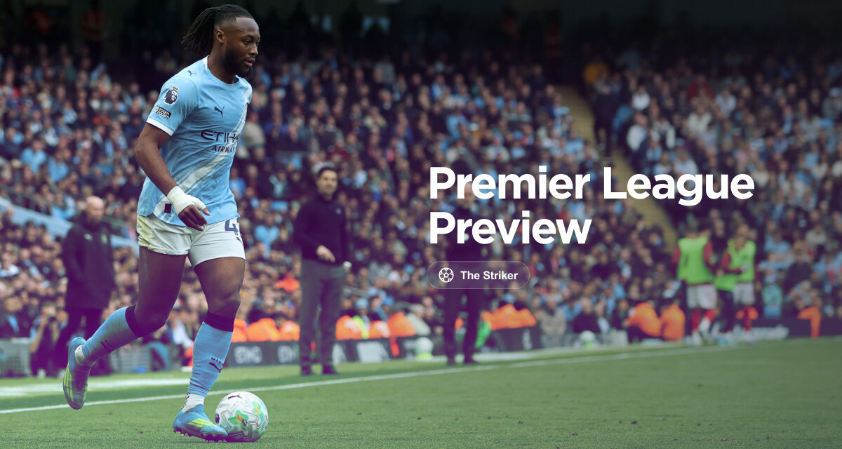 THE STRIKER Weds: MANCHESTER CITY v CRYSTAL PALACE