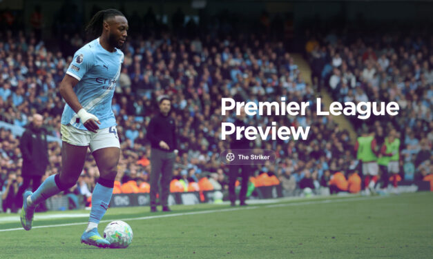 THE STRIKER Weds: MANCHESTER CITY v CRYSTAL PALACE