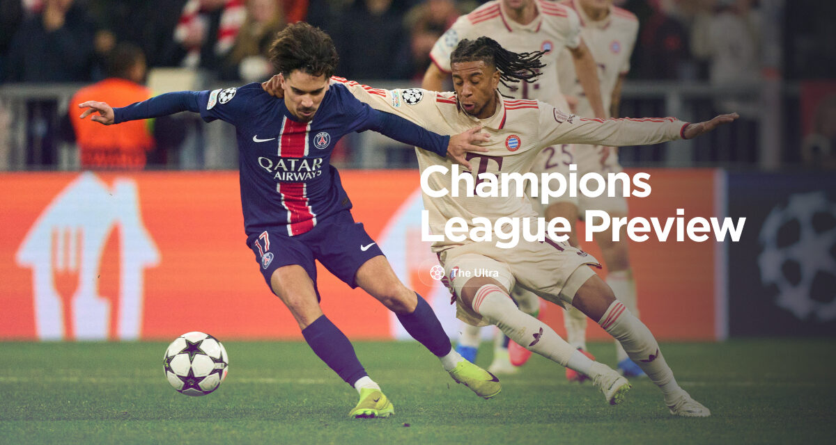 THE ULTRA Weds: BAYERN MUNICH v PSG