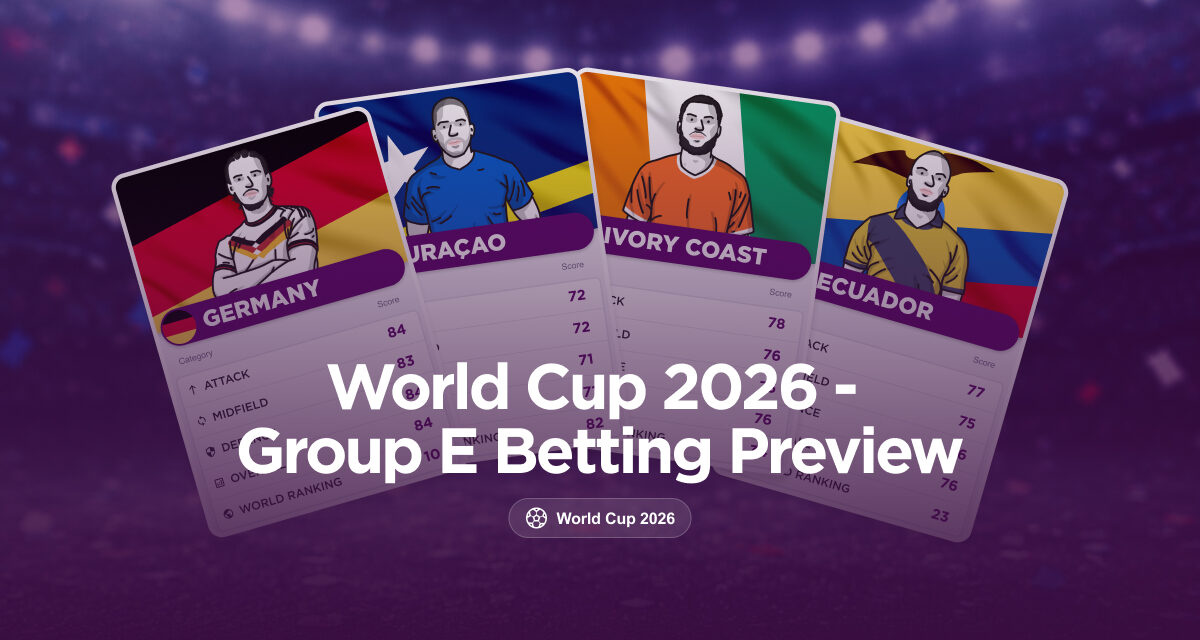 WORLD CUP 2026 – Group E Betting Preview