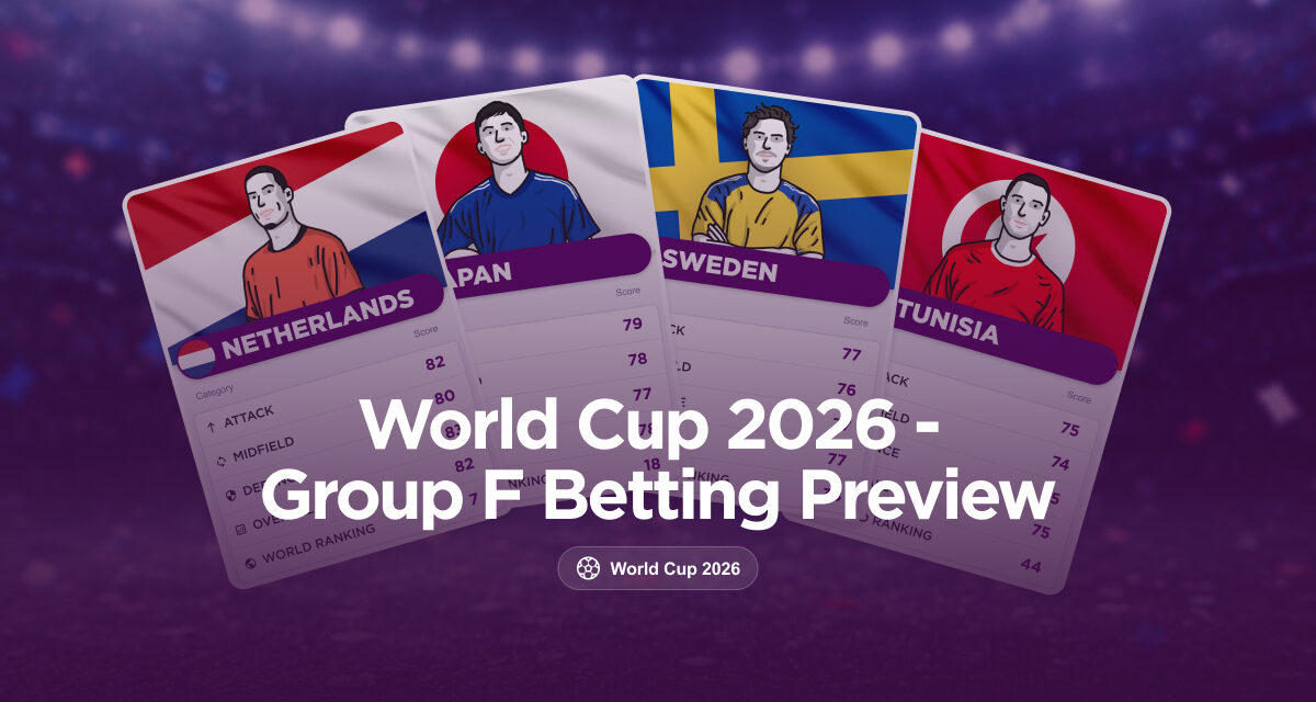 WORLD CUP 2026 – Group F Betting Preview