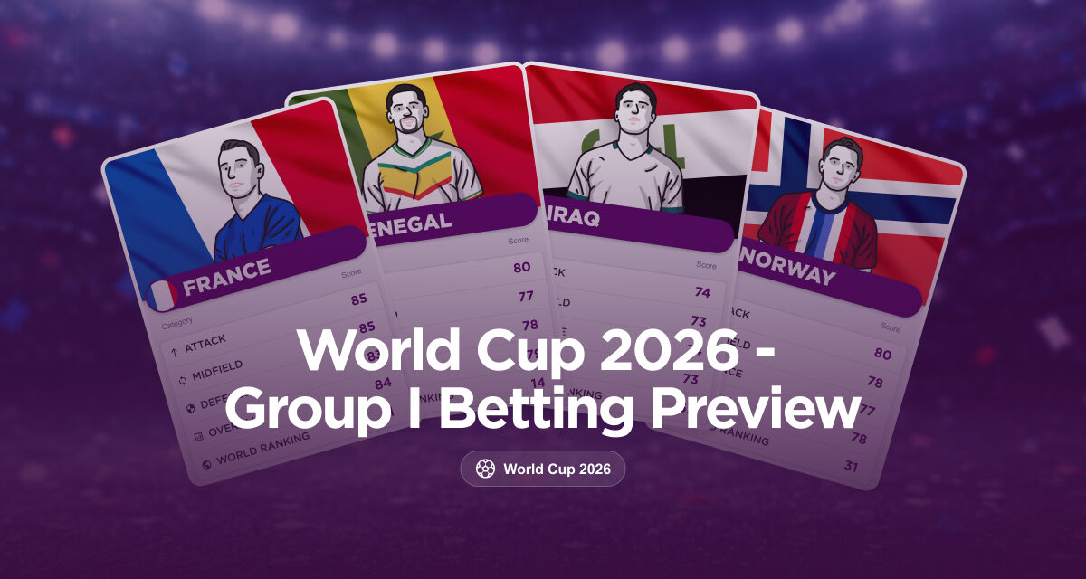 WORLD CUP 2026 – Group I Betting Preview