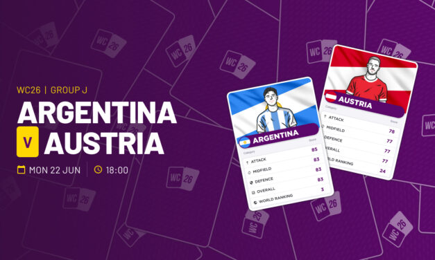 THE ULTRA Mon: Argentina v Austria WORLD CUP GROUP J