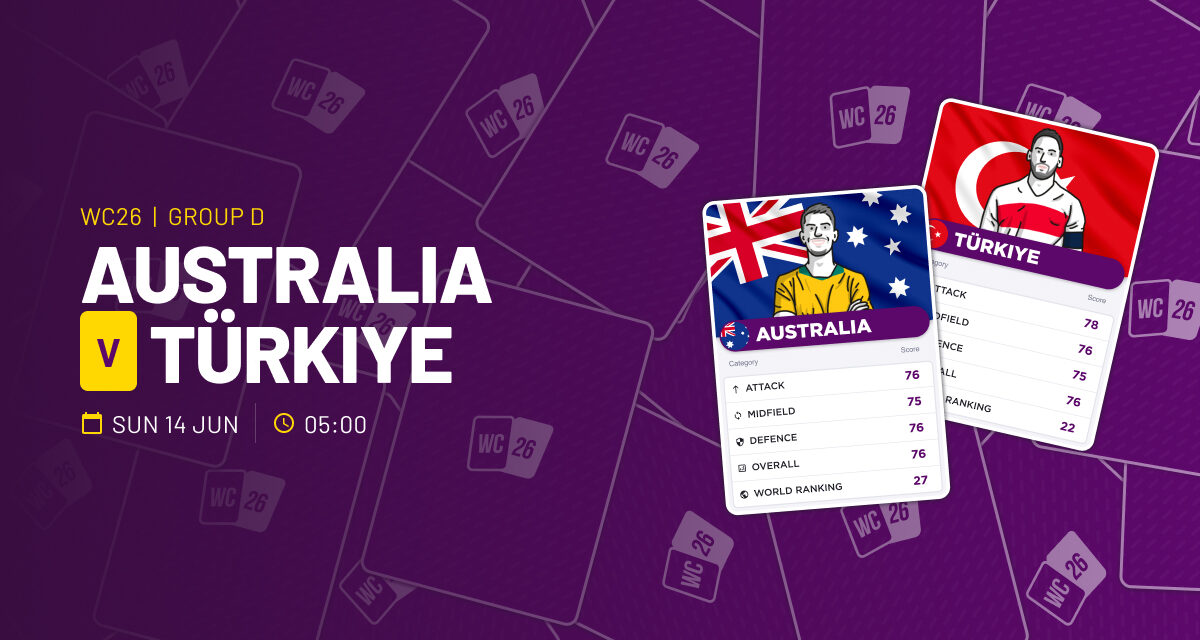 THE ULTRA Sun: Australia v Turkey WORLD CUP GROUP D