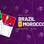 THE ULTRA Sat: Brazil v Morocco WORLD CUP GROUP C